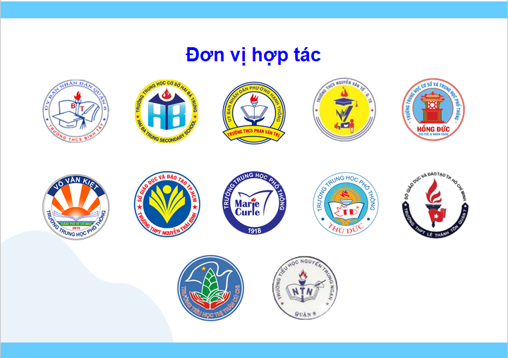 CÁC ĐƠN VỊ HỢP TÁC